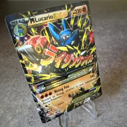 M Lucario EX 55/111 XY - Furious Fists Holo Mint Condition 2014 Pokemon LP+ - Image 3