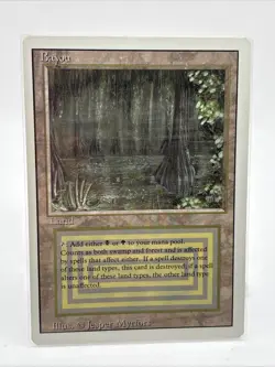 Bayou - MtG Magic Revised Regular Rare HP - See Photos - Image 1