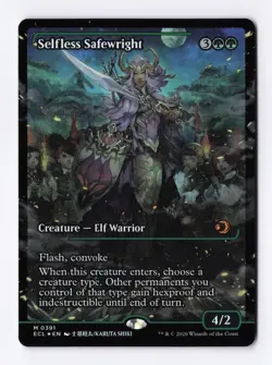 Selfless Safewright (Showcase) (Foil) 0391 (M) MTG Lorwyn Eclipsed (ECL) - Image 1