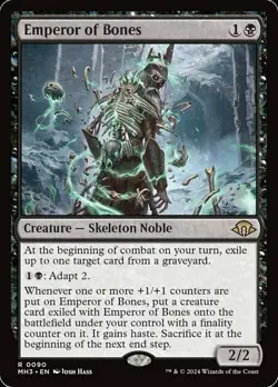 [1x] Emperor of Bones Near Mint, English Modern Horizons 3 MTG Magic - Image 1