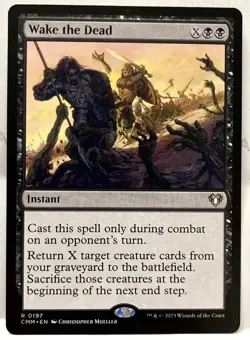 MTG Wake the Dead #197 Commander Masters NM - Image 1