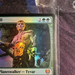 Tyvar Kell Kaldheim KHM 198 Foil Planeswalker Elf Elves Green Black - Image 3