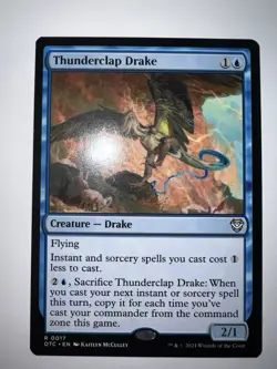 Thunderclap Drake Commander: Outlaws of Thunder Junction Regular - Image 2