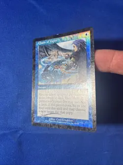1x FOIL CHAIN OF VAPOR x1 Onslaught Original LP MtG Magic fast shipping - Image 3