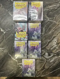 Lot 7 new Dragon Shield Matte Deck Sleeves - Image 1