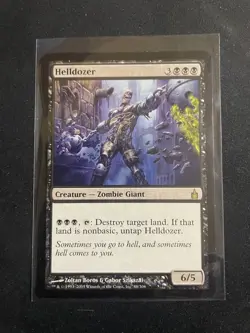 Mtg X1 Helldozer Ravnica: City of Guild Magic The Gathering - Image 1