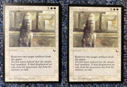 1994 MTG"Dust To Dust x2"!!LIGHTLY PLAYED!!~Dark Edition - Image 1