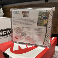 Pokemon Scarlet and Violet 151 Elite Trainer Box Sealed TCG ETB W/ Acrylic Case 820650853159 - Image 3