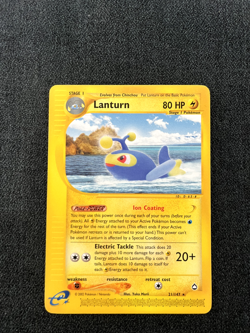 Pokemon TCG Lanturn 021/147 Aquapolis Regular Near Mint - Image 1