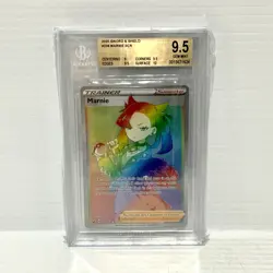 Marnie 208/202 - Sword & Shield - Graded Pokemon Card - BGS 9.5 (PSA 10) - Image 1
