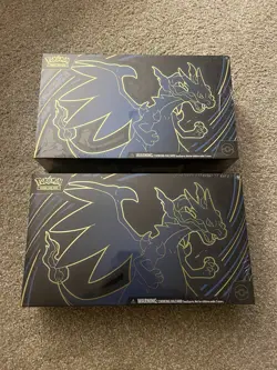 Lot of 2 - Pokemon TCG Mega Charizard X Ex Ultra Premium Collection UPC - Image 1