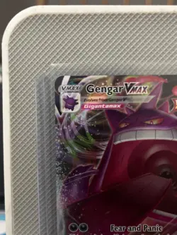 Pokemon Gengar VMAX Full Art Ultra Rare Single Strike 157/264 Fusion Strike Holo - Image 2