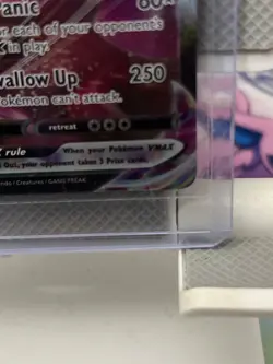 Pokemon Gengar VMAX Full Art Ultra Rare Single Strike 157/264 Fusion Strike Holo - Image 4