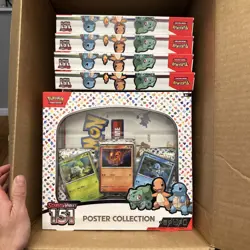 Pokemon TCG Scarlet & Violet 151 Poster Collection Box 3 Packs - New 820650873164 - Image 2