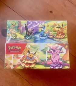 Pokemon TCG Prismatic Evolutions Mini Tin Display Case |BRAND NEW FACTORY SEALED - Image 1