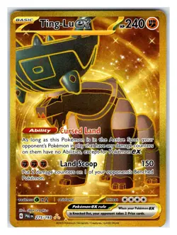 Pokemon TCG - Ting-Lu ex - - SV02: Paldea Evolved 275/193 Hyper Rare Holo - Image 1