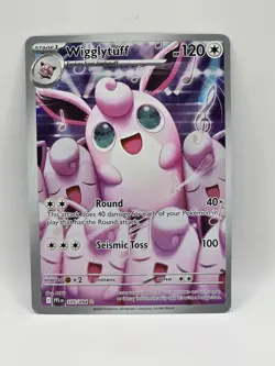 Pokemon TCG Wigglytuff 105/94 Phantasmal Flames Illustration Rare - Image 1