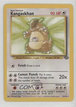 Kangaskhan Pokemon Jungle #21 1999 - Image 1