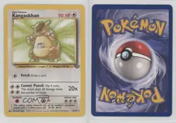 Kangaskhan Pokemon Jungle #21 1999 - Image 3