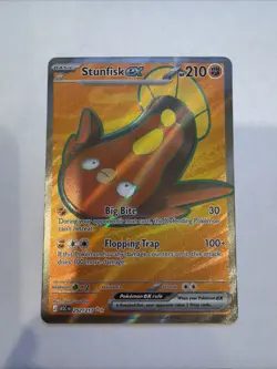 Stunfisk ex Full Art Ultra Rare 252/217 Pokemon Ascended Heroes English NM - Image 1