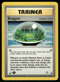 Pokemon Tcg Ecogym [1st Edition] #84 Pokemon Neo Genesis LP - Image 1
