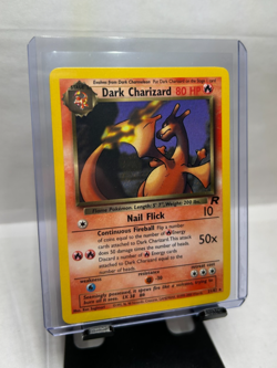 2000 Pokemon Team Rocket Unlimited Dark Charizard 21/82 Non-Holo Rare NM - Image 1