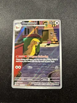 Pokemon Gumshoos 153/132 Holo Illustration Rare: Mega Evolution NM - Image 1