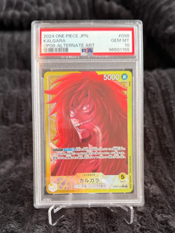 PSA 10 Kalgara OP08-098 Japanese Alternative Art - One Piece Card Game - Image 1