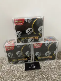Pokemon TCG Mega Evolution Booster Box36 Packs + Acrylic Box - New & Sealed - Image 5