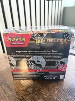 Mega Evolution Booster Box 36 Packs + Pokemon TCG + Acrylic Box - New & Sealed - Image 3