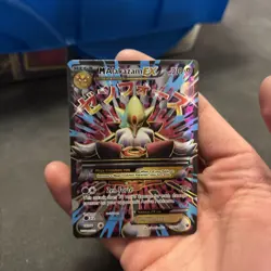 Pokemon TCG Mega-Alakazam-EX Fates Collide Holo Card 118/124 Full Art Ultra Rare - Image 1