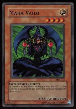 Maha Vailo MRL-012 Super Rare Magic Ruler Unlimited Yu-Gi-Oh - Image 1