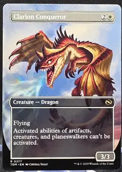 Clarion Conqueror #377 Tarkir: Dragonstorm Borderless Regular Rare - Image 2