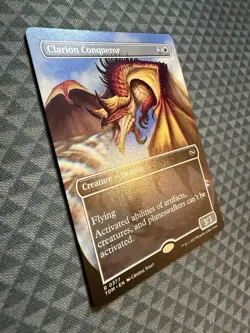 MTG Clarion Conqueror #0377 Borderless Rare Tarkir: Dragonstorm (TDM) - Image 4