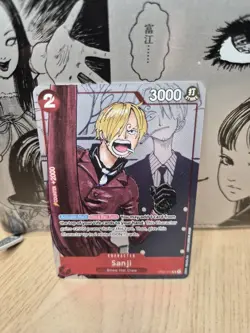 One Piece TCG Sanji OP01-013 Alternate Art Promo 25th Anniversary Collection NM - Image 3