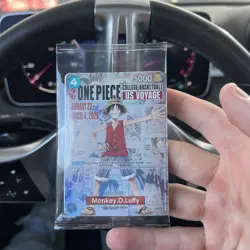 Monkey.D.Luffy (College Basketball US Voyage) P-055 One Piece Promotion SEALED - Image 1