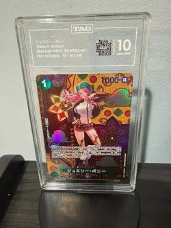 Alternate Art Jewelry Bonney One Piece 2024 OP08 Japanese SP ST02-007 C PSA 10 - Image 1