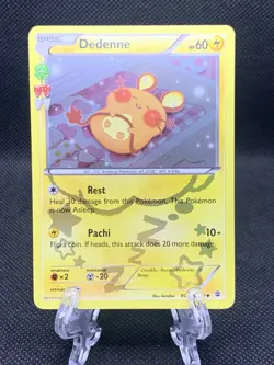 Dedenne Holo Pokemon Card RC10/RC32 2016 Generations Radiant Collection NM - Image 1