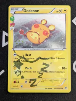 Dedenne - RC10/RC32 - Pokemon Generations Radiant Collection Uncommon Card NM - Image 1