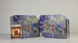 Pokemon TCG Slashing Legends Tin - Zacian ex - 5 Booster Packs New Sealed - Image 1