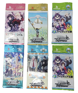 6x Weiss Schwarz various sets Booster Packs TCG New Sealed Card - Image 4