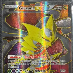 Giratina EX 93/98 Full Art Pokemon Card English XY Ancient Origins TCG CCG - Image 4