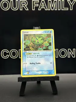 Lotad 55/100 Ex Crystal Guardians Pokemon Card Regular - Image 1