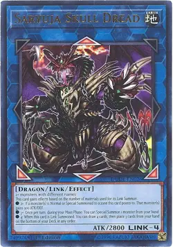 Yu-Gi-Oh Card - DUDE-EN026 - SARYUJA SKULL DREAD (ultra rare holo) - NM/Mint - Image 1