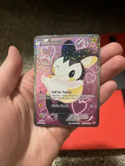 Pokemon TCG Emolga RC23/25 Full Art Rare Holo Moderately Played - Image 1