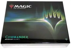 Box Set ~ COMMANDER ANTHOLOGY Volume 2 MtG sealed Four 100 Card Deck Magic WotC - Image 1