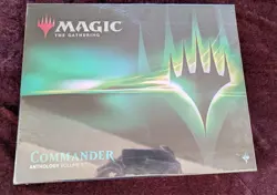 Box Set ~ COMMANDER ANTHOLOGY Volume 2 MtG sealed Four 100 Card Deck Magic WotC - Image 1