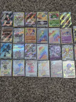 Pokemon 26 Card Ultra Rare + Lot - Tera's, Full Arts, Illustrations, Rainbows.. - Image 1