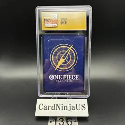 CGC PRISTINE 10 Monky D Luffy Gear 5 P-041 ONE PIECE EMOTION PROMO Card Game 136 - Image 2