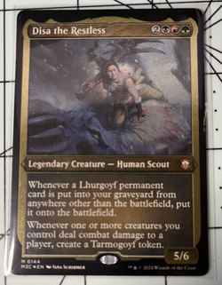 Player Built MTG Commander Deck - 110 Cards- w/Box w/Dice Tray, Disa the Restles - Image 2